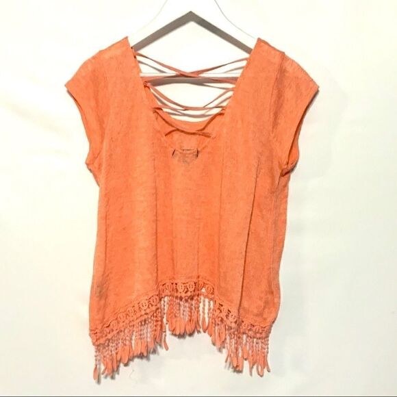 Inspired hearts fringe tassel strapped back - Picture 4 of 5